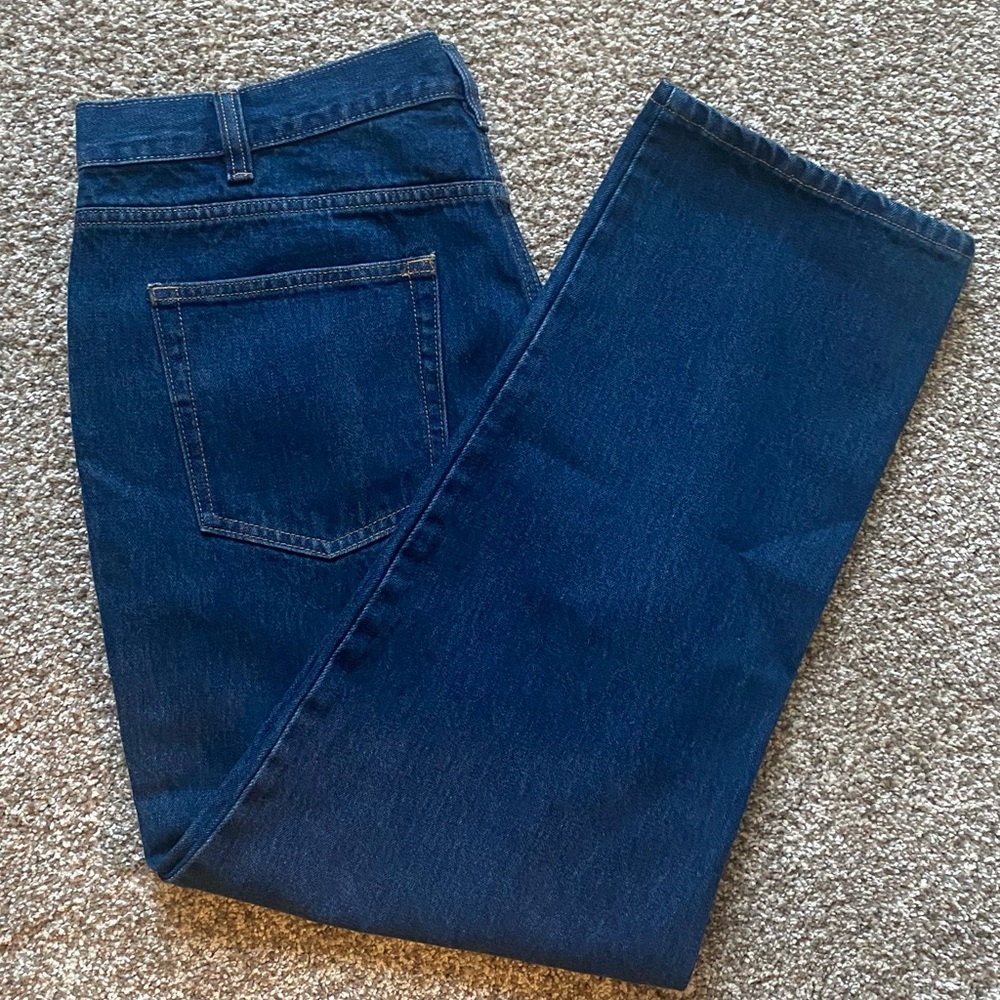 KIRKLAND SIGNATURE MEN’S 💙BLUE💙 JEANS PLUS SIZE 38X30 🌟EUC🌟